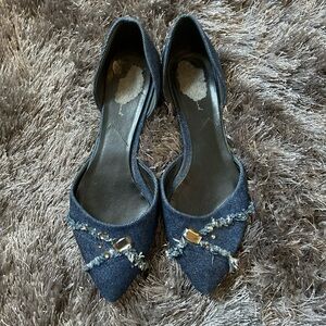 Jean quipid flats